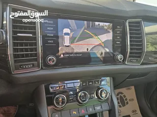  2 سكودا كودياك 2018 بالرخصة ماتور 2000 ديزل 190حصان