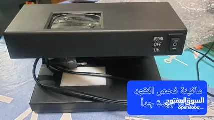  3 جهاز فحص النقود بحالة جيدة جداً
