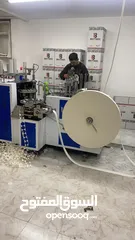  2 مصنع كاسات كرتون 3 خطوط انتاج