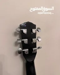  6 Fender CD60 V2 BLK Carbon Fiber wrap acoustic guitar - 200 JDs