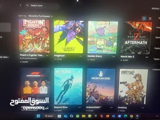  3 حساب ستيم و epic games