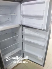  6 ثلاجة جنرال ديلوكس استوك حجم 420 لتر لون استيل توفير عالي كهرباء
