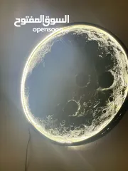  3 قمر مضيء معلقات شغل يدوي عمل اكثر من موديل