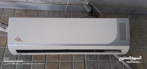  5 تكييف هوم ماستر عادي حاله ممتاذه طن ونص
