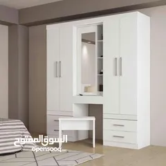  8 خزائن ملابس خشب لامنيت 18م الون متعددة تفصيل حسب الطلب