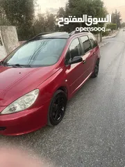 3 بيجو 307 2005  مطور2000 100% مكنيكيات الف الف دهان جديد مزجان حامي بارد منفوضة من النمرة ل النمرة