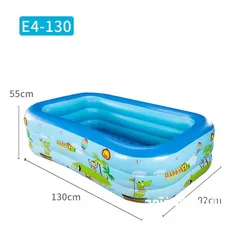  6 برك family funpool القابلة للنفخ بأحجام واشكال متعددة بتنفخها ب 5 دقايق خامات قوية وآمنة مع هدية