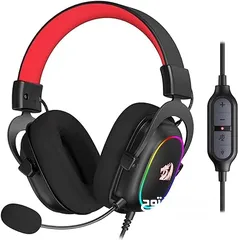 7 Redragon H510 Zeus-X RGB Wired Gaming Headset - 7.1 Surround Sound سماعة ريدراجون اصلية مكفولة