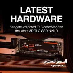  6 Seagate FireCuda 530 2TB with Heatsink -NEW -MEAGByt