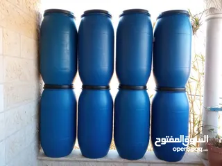  1 براميل بلاستيك نظاف جدا للبيع