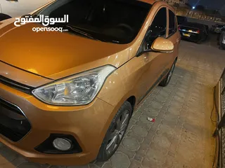  1 هيونداي i10 بحاله جيده جدا