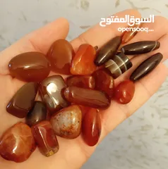  2 خواتم فضه ستاتي مطعمه بالاحجار