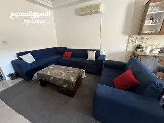  2 كنب أزرق جميل بسعر جميل