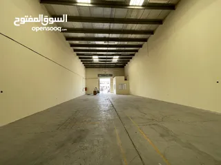  6 2800 SQFT warehouse For rent In Ajman al jurf area