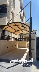  13 مظلات سيارات قوسية للكراجات المنزلية والمواقف العامة