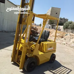  3 رافعه شوقيه ميتسوبييشي حموله طن ونص بنزين فحص كامل جيد جدا
