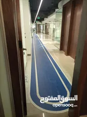  8 رولات اوروبي ذات جوده عاليه مستشفيات مصانع نوادي رياضيه جامعات كرفنات ضد حريق ومزع وبكتيريا