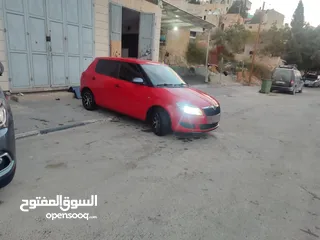  2 سكودا فابيا بنزين برايفت جير عادي 2013