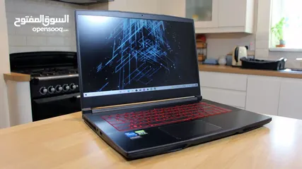  16 MSI Thin Gaming Core i5-11400H 11th Gen - GTX1650 4G 16GB 3200MHZ DDR4 RAM 512 GB SSD Windows 11