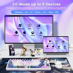  7 REDRAGON K708 AK SPECIAL EDITION كيبورد ريدراجون نسخة خاصة مميز مع شاشة عرض