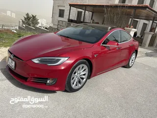  9 Tesla model S 75D 2017  تيسلا