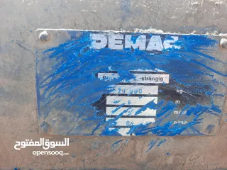  1 ونش ديماك 20 طن الماني دبل قيردر