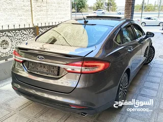  8 فورد فيوجن 2017 تيتانيوم 7جيد بحالة الوكالة