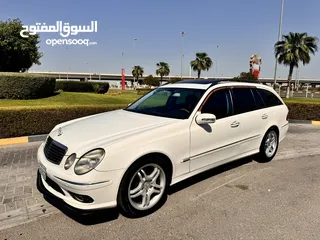  6 Mercedes Benz E500 station wagon