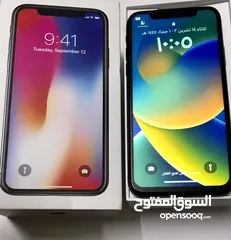  3 متوفر ايفونات XS الاصلي جيجا 64  و 256 بطارية مشكل هدية كفر ولزقة وشاحن الاصلي متوفر توصيل