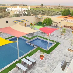  9 ضيوفنا الكرام  عيشو التجربه عنا بمزرعة وشاليه النور  مكان هادي وخصوصيه عائليه ومناظر طبيعية إلك وللأ