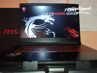  7 MSI GF63 11SC GAMING Laptop(Customized) يوجد ست اسعار كل سعر مساحات وسرعات مختلفة  بقعد معك طول عمرك