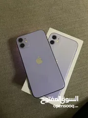  1 iPhone 11 128 giga بحال الجديد