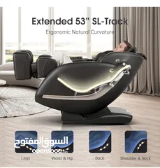  11 EASPEARL SL Track Massage Chair, Zero Gravity - كرسي مساج