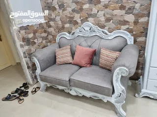  5 غرفة ضيوف مع طاولة سفرة خشب زان ممتاز