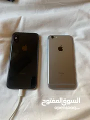  1 iPhone X 256  iPhone 6s 64