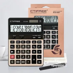  9 آلة حاسبه 14 رقم اله حاسبة ثنائية القدرة تعمل بالطاقة الشمسية وعن طريق البطارية CALCULATOR
