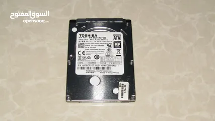  1 قرص Toshiba 500GB
