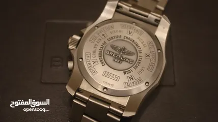  9 Breitling Cockpit B50 Professional EB5010 Black Dial Titanium full set box paper