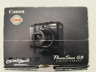  5 كاميرا Canon PowerShot G9