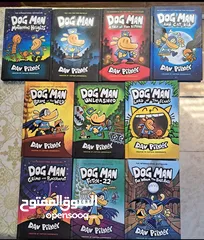  2 سلسلة قصص wimpy kid -Dog man