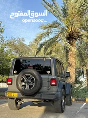  10 Wrangler Sport S 2019 - في حالة الوكاله حادث بسيط بدون خروج الايرباقات