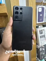  6 Used Galaxy S21 Ultra 5G12+128Gb Black