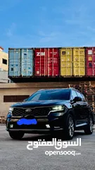  2 للبيع جيب كيا سورينتو مميز ترخيص 2020 كامل الاضافات  لون اسود ملوكي