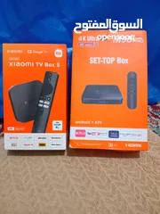  1 رسيفرات( TV BoX) الحديثة تدعم فتح قنوات مشفرة ربط بقوقل وتعرض كل ما علي الهاتف من تطبيقات علي الشاشة