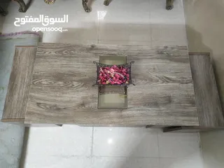  20 طاولة شاشة +خزانة أحذية +طاولة مجلس+اربع قطع جانبية