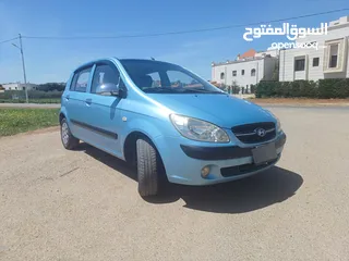  6 هيونداي جيتز 2010 هاتشباك (مالك واحد من المنطقة الحرة) محرك 1400CC بحالة ممتازة مرخصة لغاية 5/2026