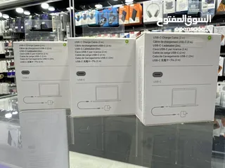  4 كيبل شحن ايفون من تايب سي ل تاسب سي 2 متر كوبي ون  USB C TO C APPLE COPY ONE (2m)