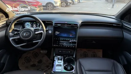 9 هونداي توسان ترخيص 2023 محرك 1600 هايبرد جير أوتوماتيك 240 حصان