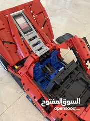  4 1:8 Ferrari Daytona SP3 – High-Detail Technic-Style Construction Model