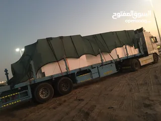  6 نقل المواد بالشاحنات الثقيله داخل وخارج الدوله